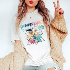 Disney Retro 90S A Goofy Movie Powerline Stand Our Tour 94 Magic Kingdom Tshirt